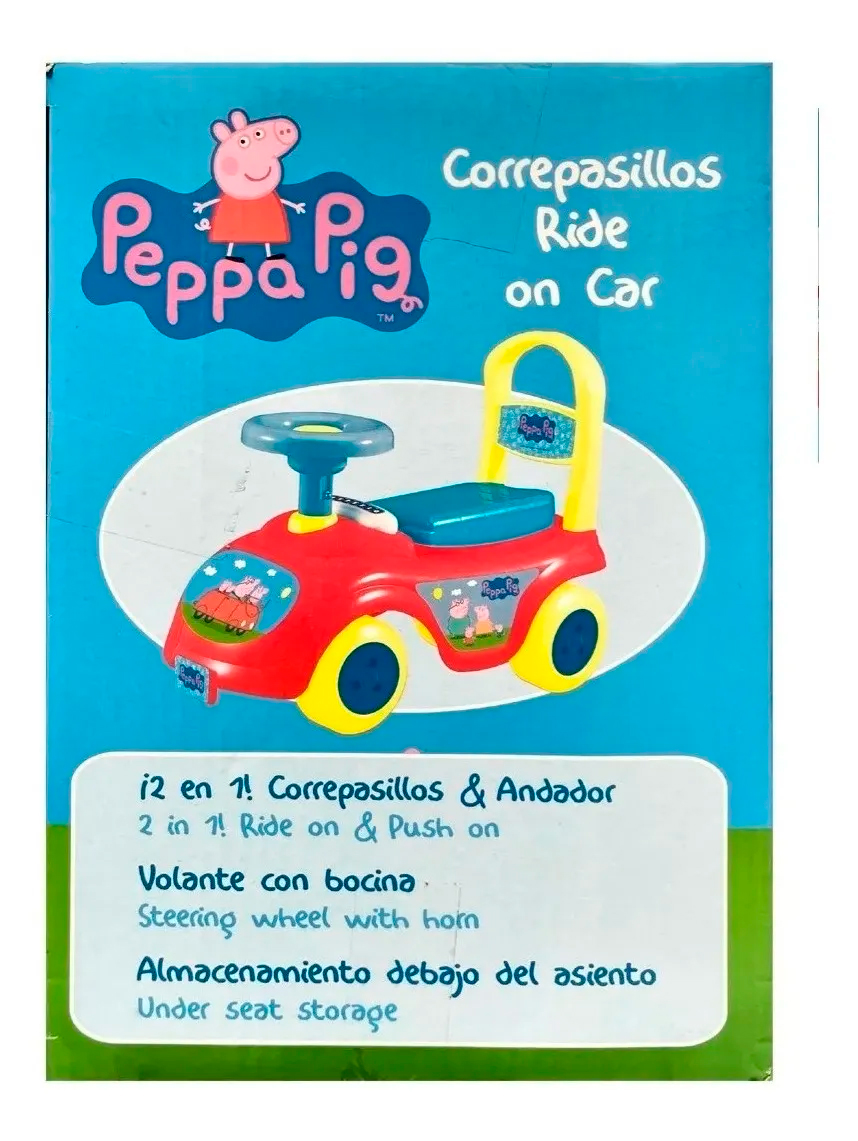 Peppa Pig Correpasillos Ride on Car Montable