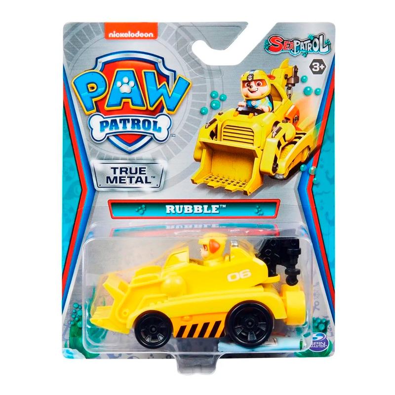 Paw Patrol Rubble True Metal