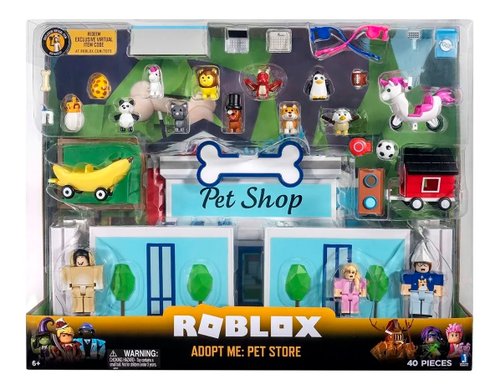 Roblox Adopt Me Pet Store 40 Pza Tienda Mascotas