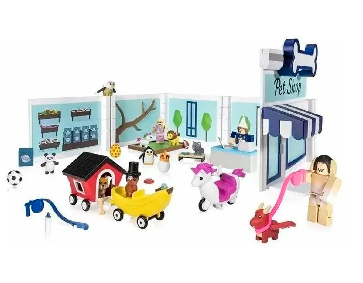 Roblox Adopt Me Pet Store 40 Pza Tienda Mascotas