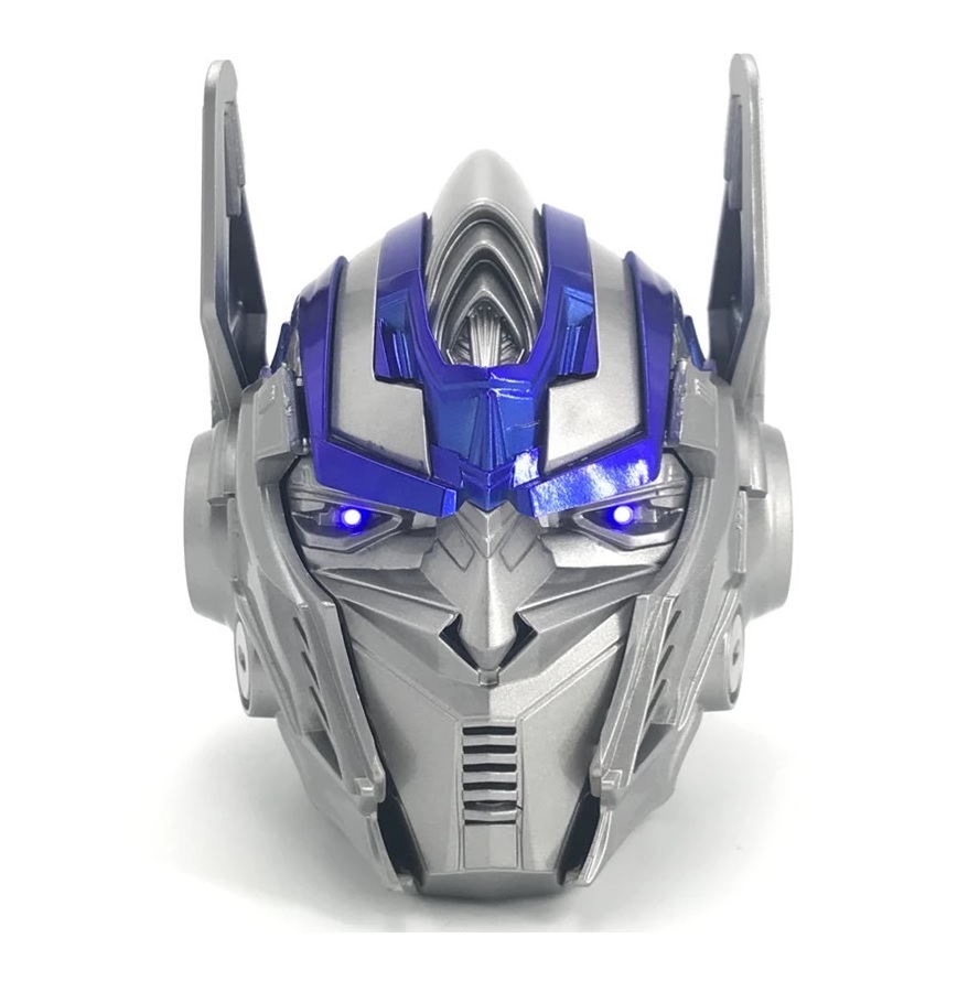 Bocina Bluetooth Transformers Optimus Prime Inalámbrica Entrada TF, Radio y Luz