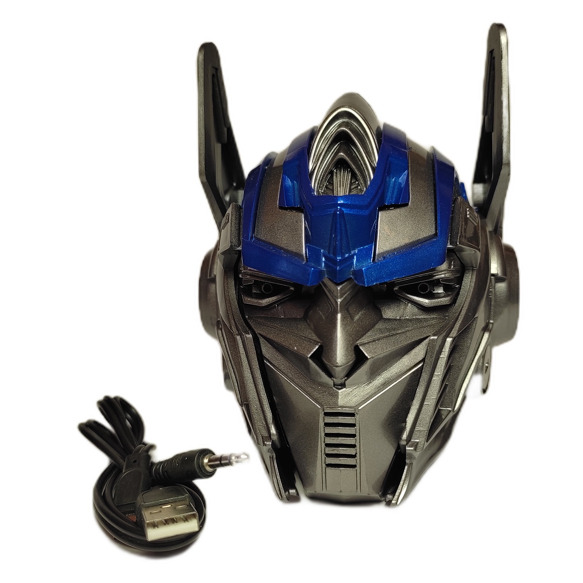 Bocina Bluetooth Transformers Optimus Prime Inalámbrica Entrada TF, Radio y Luz