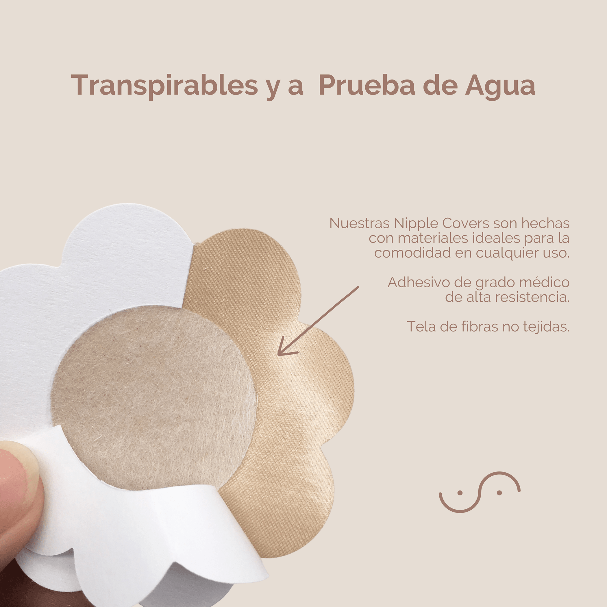 Sophie's Disposable Nipple Cover | Paquete de 60 pezoneras desechables | Parches cubrepezon invisibles | Parche de cinta con pegamento de grado médico para pecho |