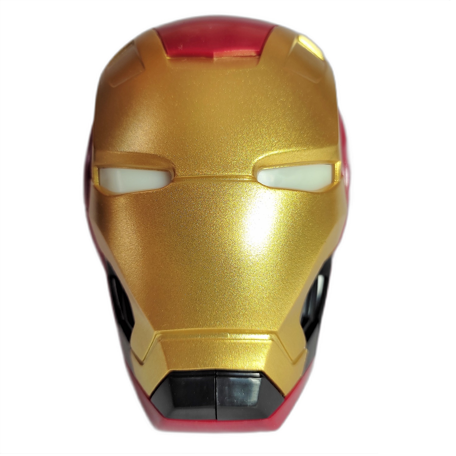 Bocina Bluetooth Iron Man Avengers Marvel Inalámbrico con Entrada TF Radio y Luz