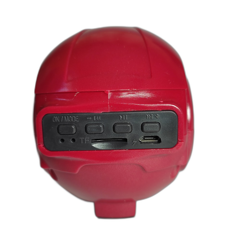 Bocina Bluetooth Iron Man Avengers Marvel Inalámbrico con Entrada TF Radio y Luz