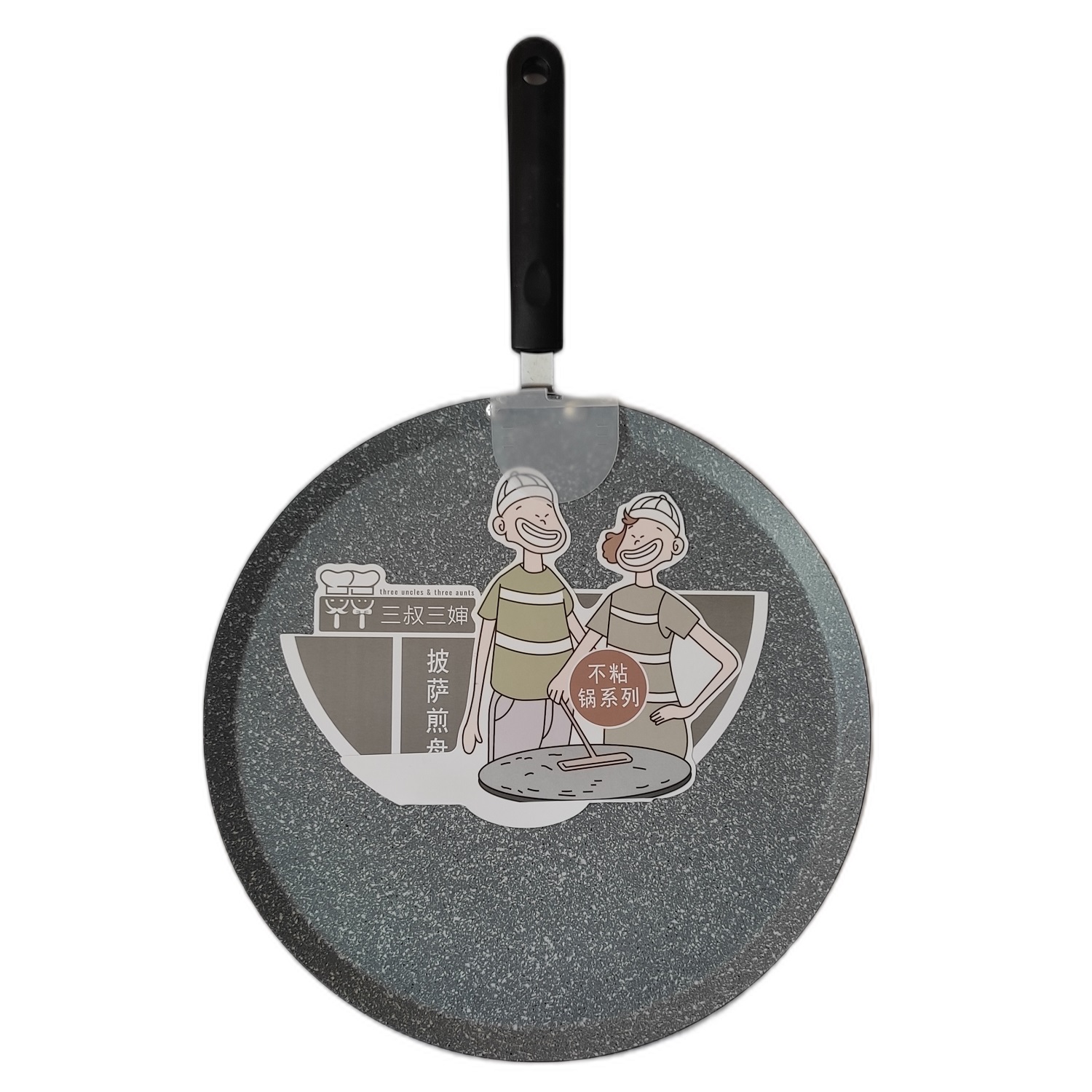 Sarten para Crepas Crepera Comal Antiadherente Diámetro 34cm