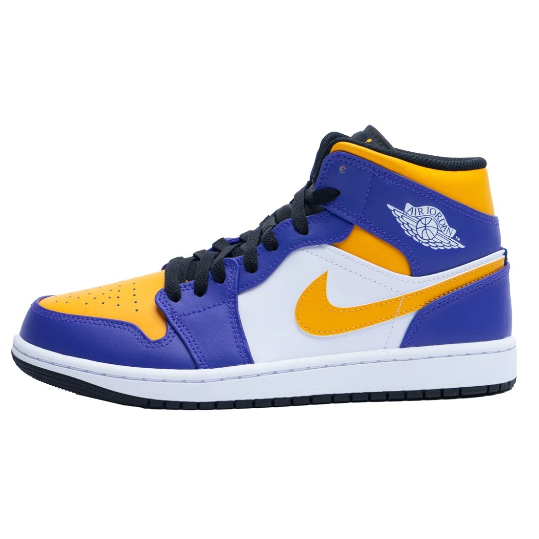 Jordan 1 Mid Lakers