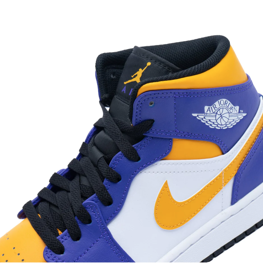 Jordan 1 Mid Lakers