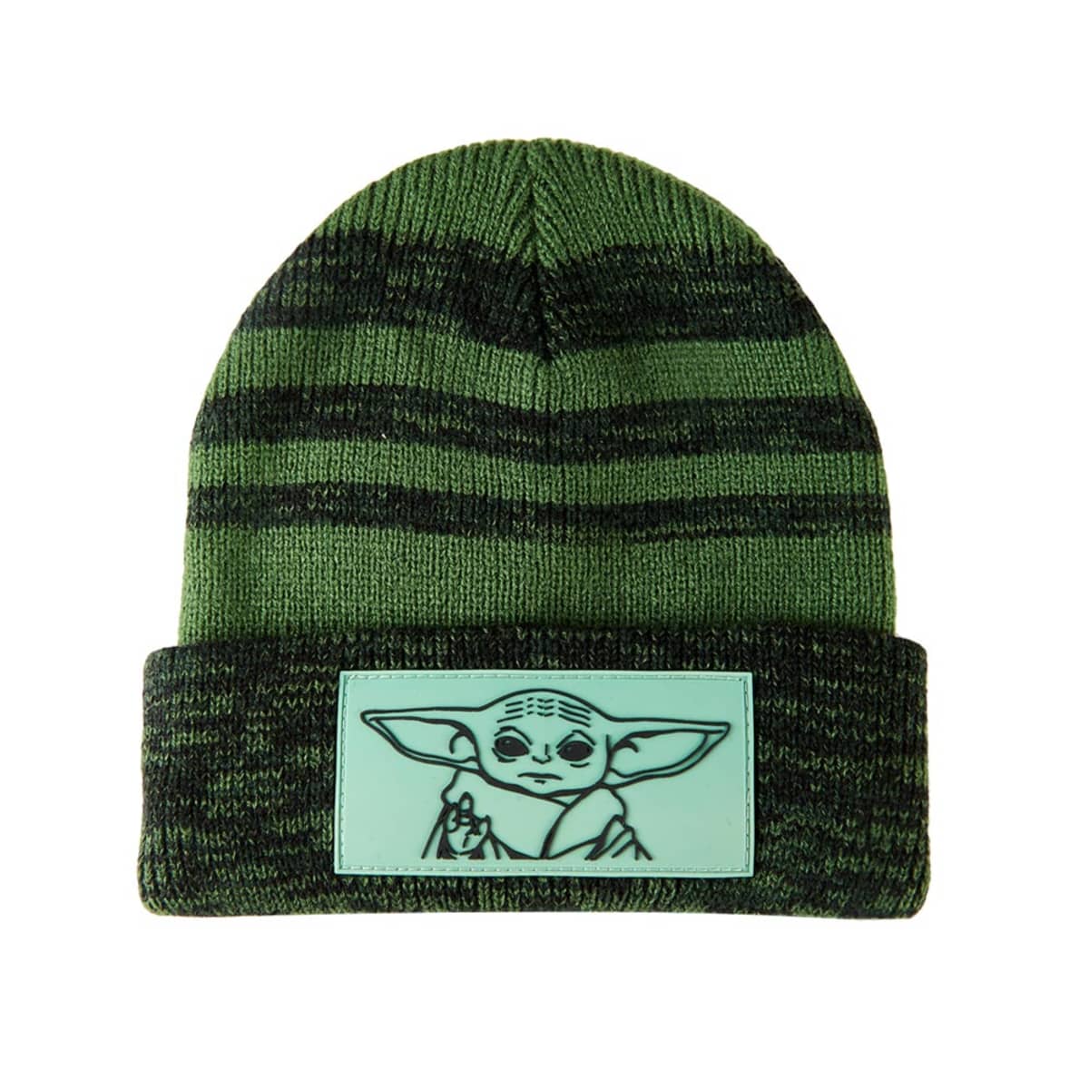 Gorro / boina invernal unisex de Star Wars (Baby Yoda) color verde, mod. 1055985