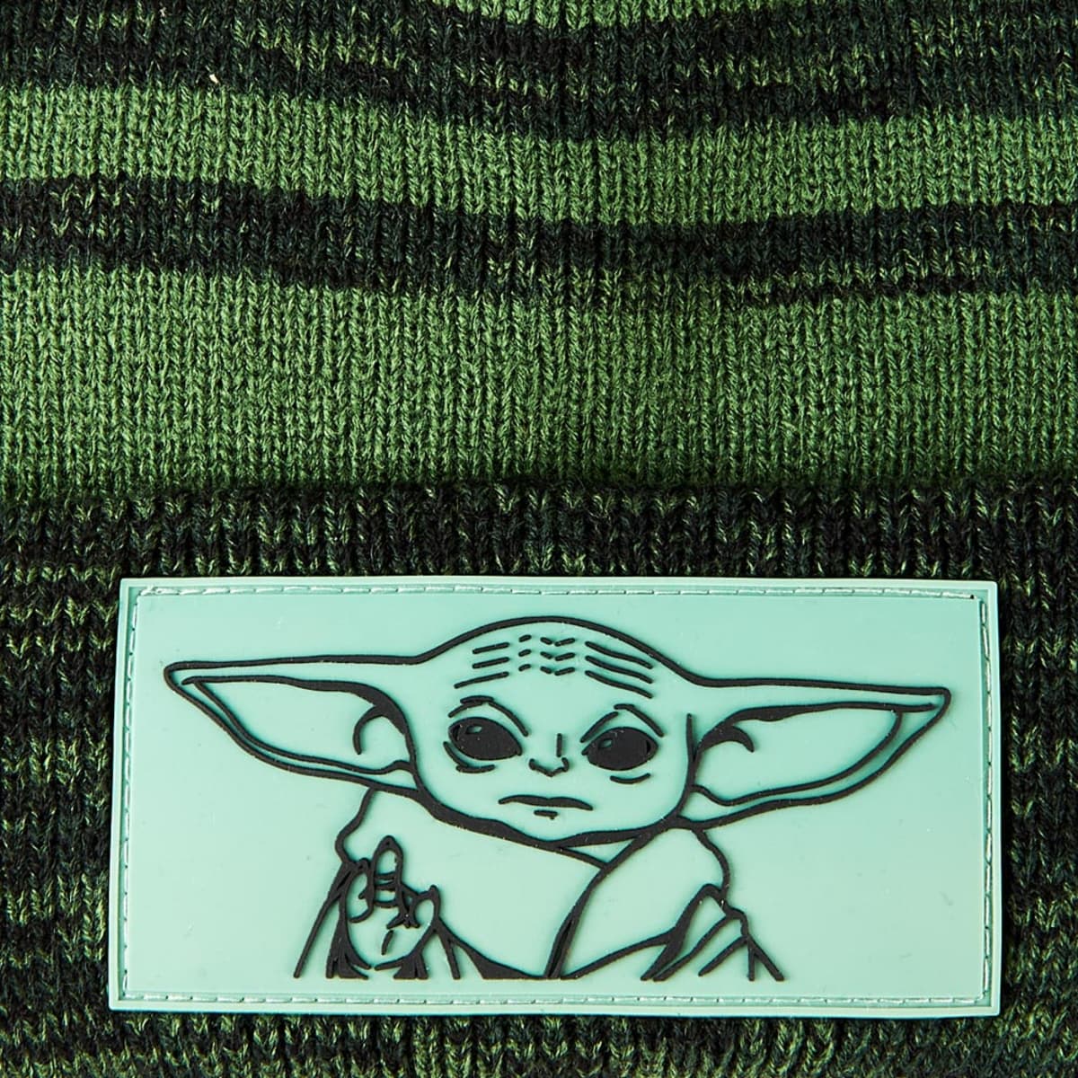 Gorro / boina invernal unisex de Star Wars (Baby Yoda) color verde, mod. 1055985