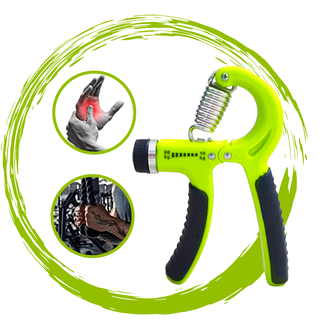 Par De Ejercitador Para Mano Hand Grip, Sin Contador, Graduable MAXFIT WL016