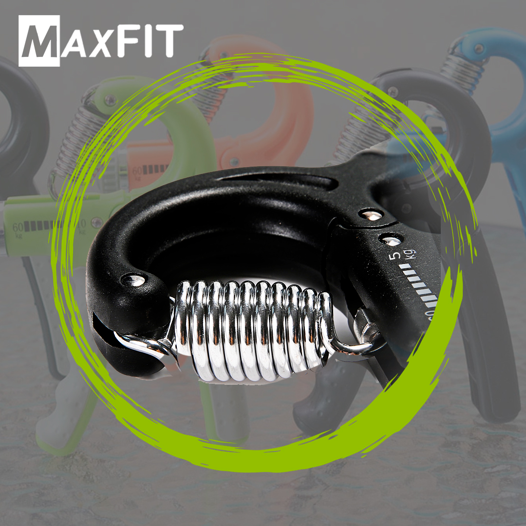 Par De Ejercitador Para Mano Hand Grip, Sin Contador, Graduable MAXFIT WL016