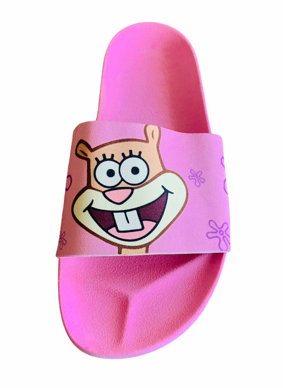 Juego De Sandalias Y Toalla de baño Diseño Bob Esponja Y Patricio, Arenita, Stitch