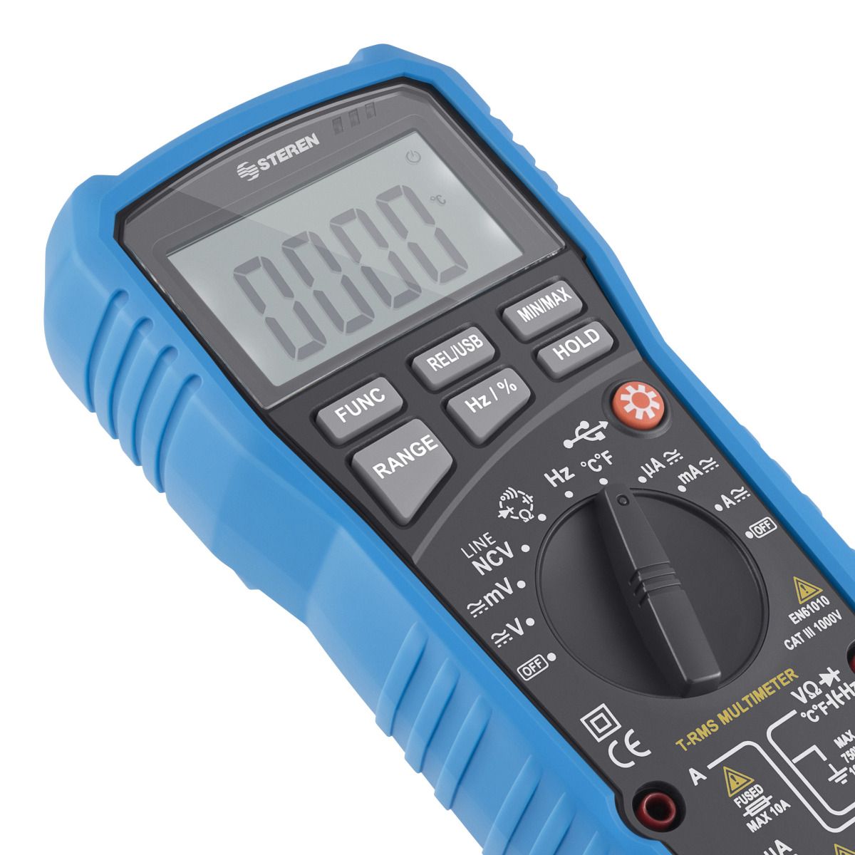 Multímetro Profesional Interfaz Usb Computadora Steren