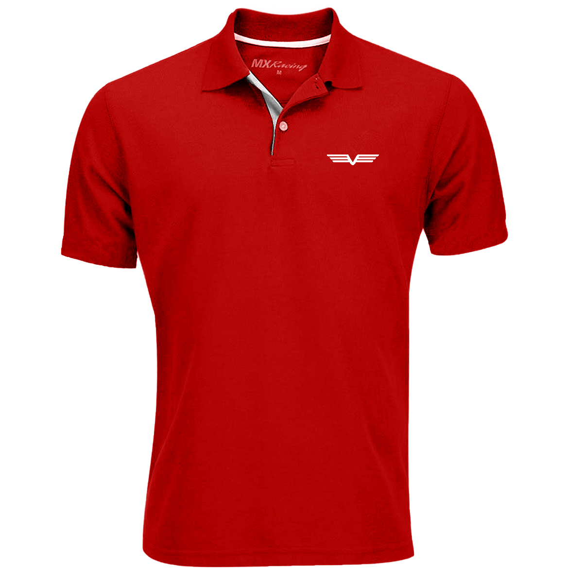 Playera Polo Mx Racing en tecnologia hydrotech