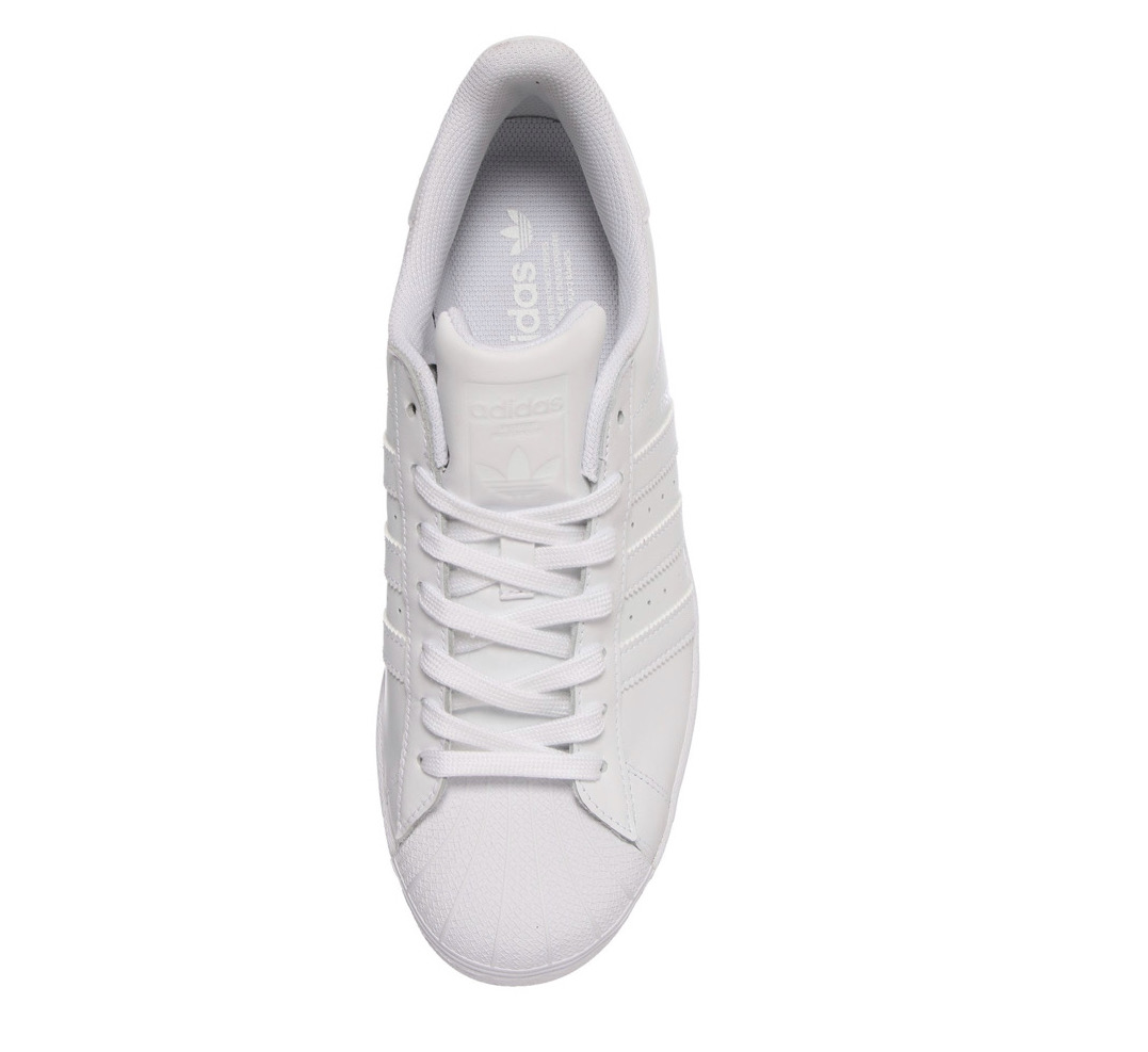 Tenis Adidas Superstar Foundation todos Blancos originales EG4960