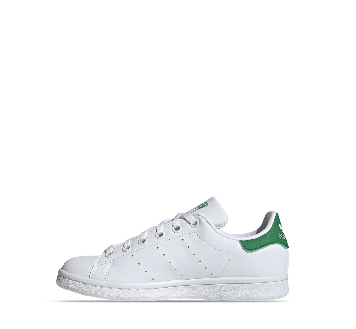 Tenis Adidas Stan Smith Blanco con Verde originales FX7519