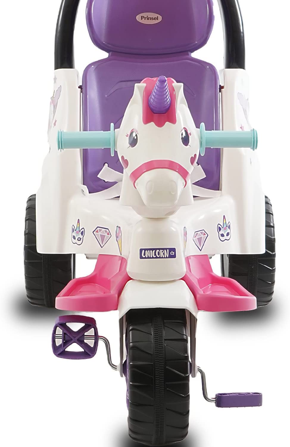 Triciclo Infantil Unicornio Prinsel Super Trike Blanco