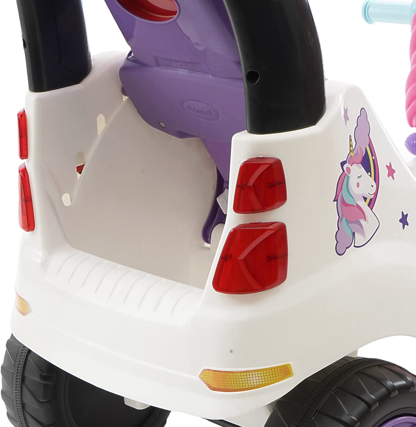 Triciclo Infantil Unicornio Prinsel Super Trike Blanco