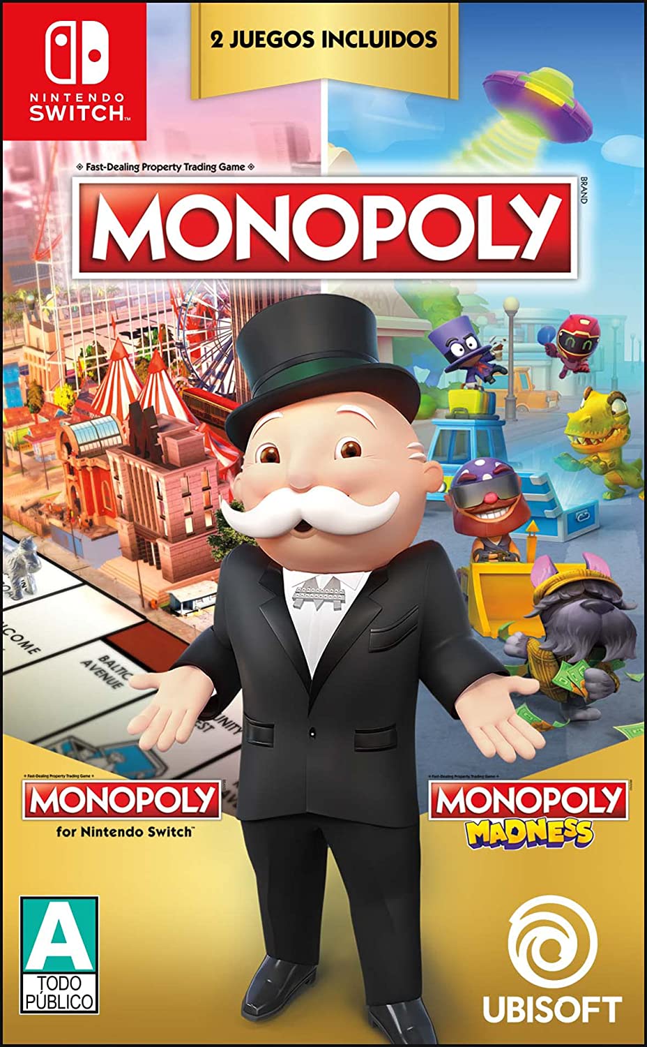 Monopoly + Monopoly Madness Nintendo Switch - Game Center