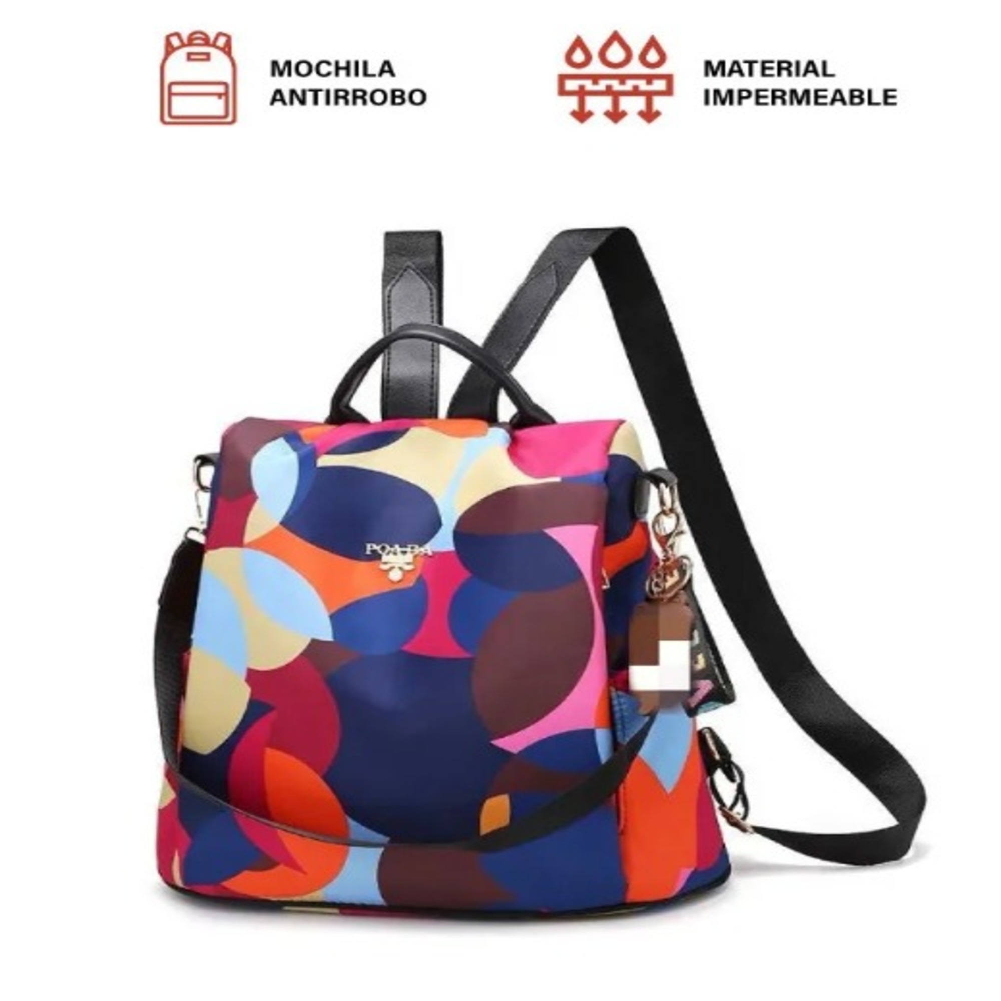 Mochila Antirrobo Mujer Moda Oxford Impermeable