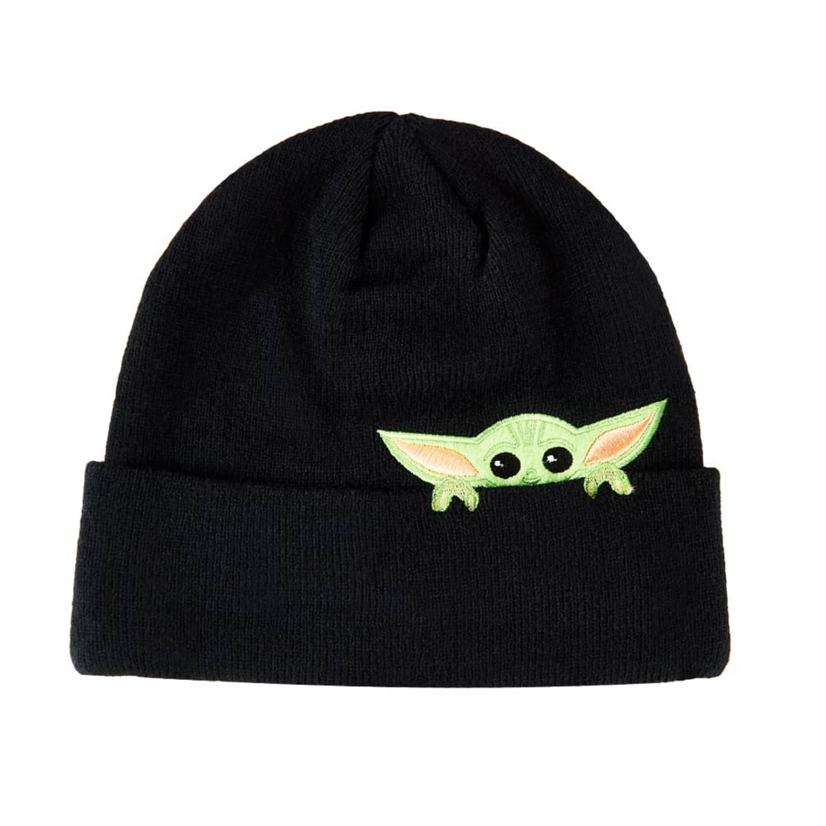 Gorro / Boina color negro Unisex de Star Wars (Baby Yoda) mod. 1055986