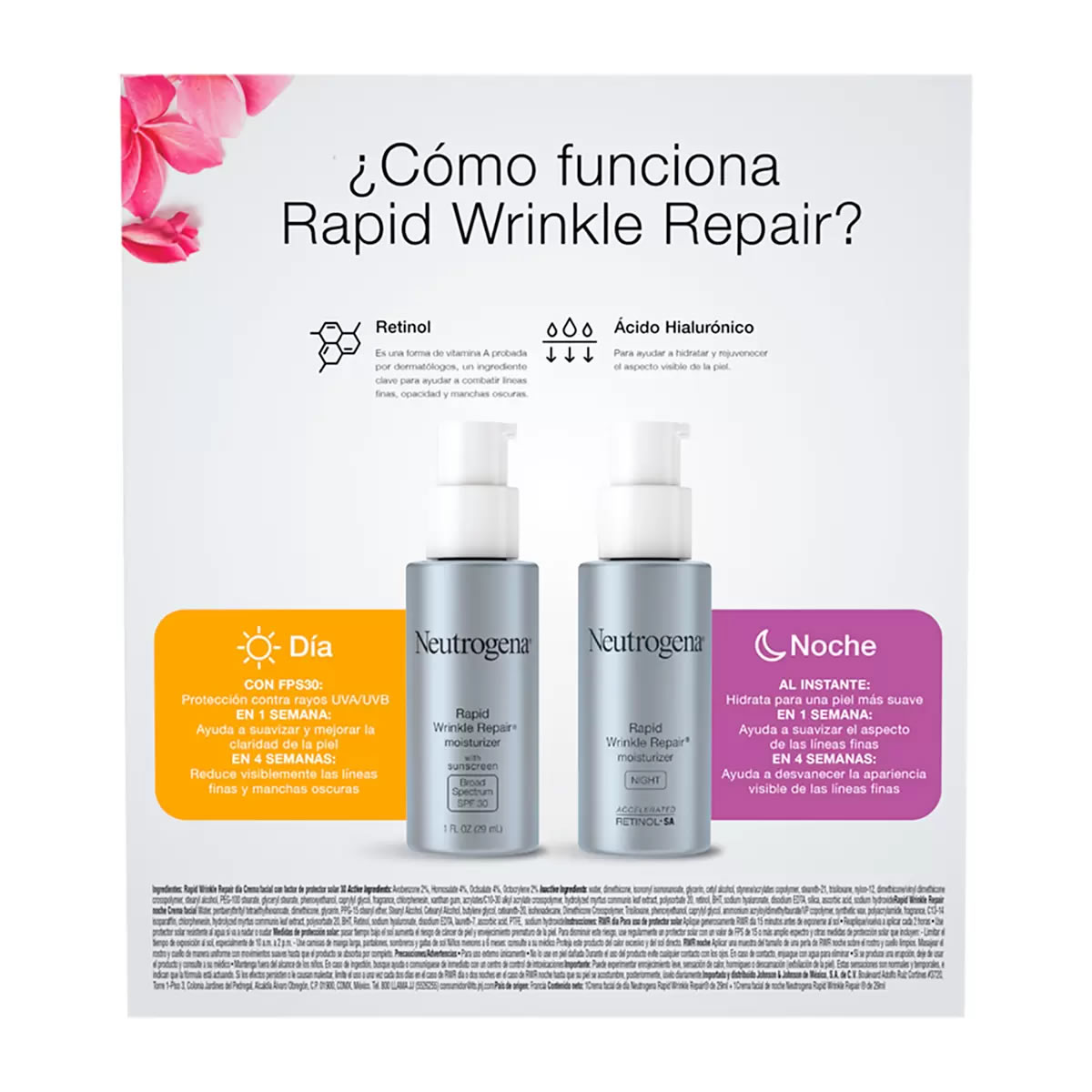 Hidratante Facial Con Retinol Neutrogena Rapid Wrinkle Repair CST