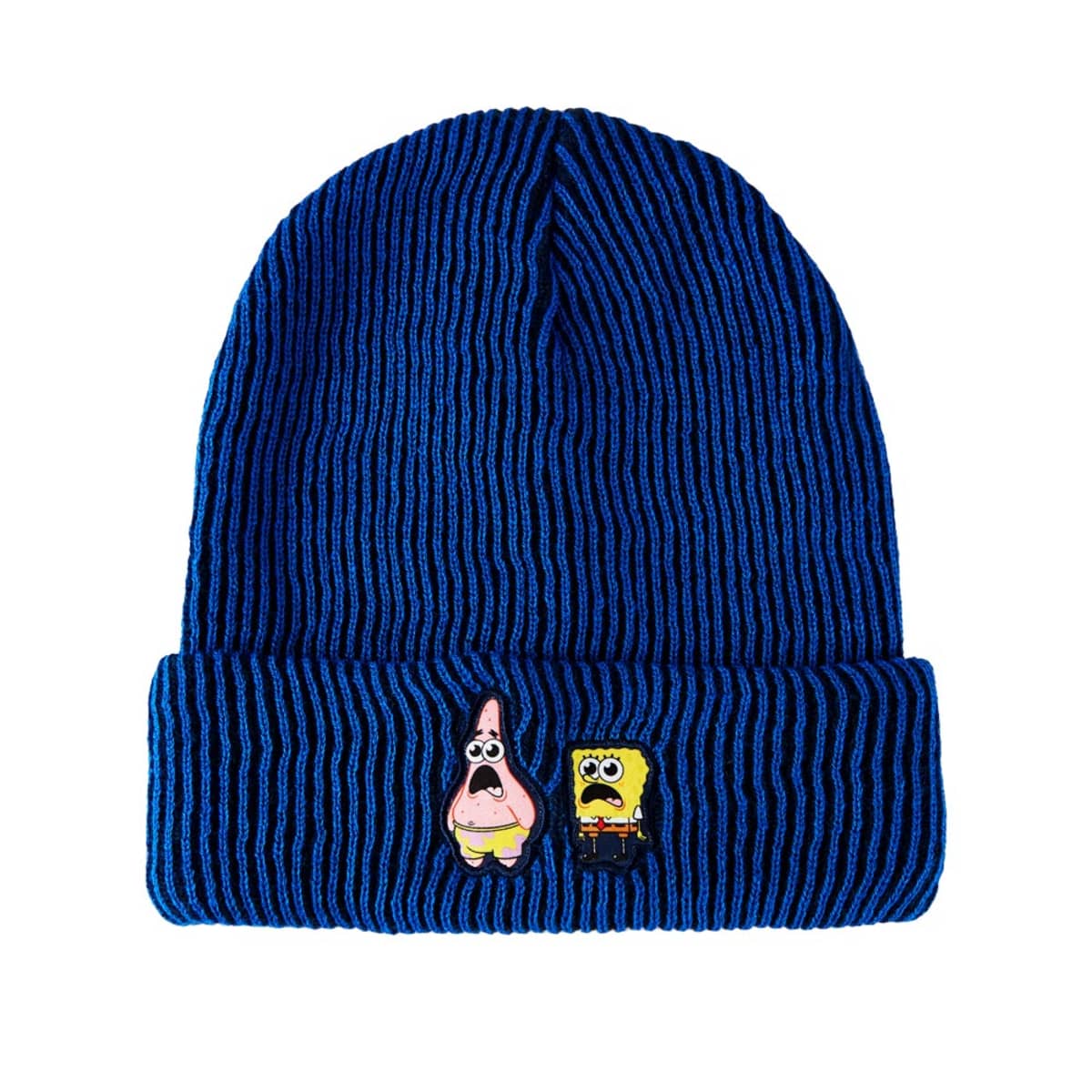 Gorro / Boina invernal color azul de Bob Esponja unisex, unitalla, mod. 1055987