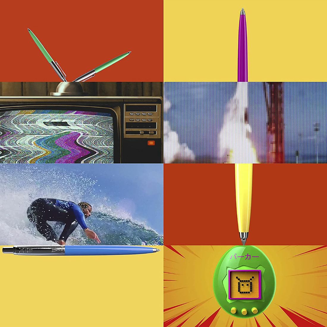 Bolígrafo Parker Jotter Originals, acabado rojo clásico, punta mediana, tinta negra