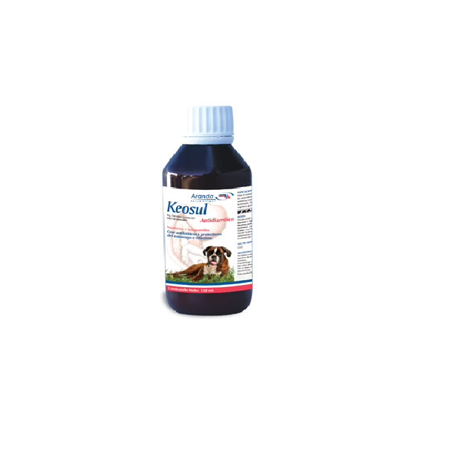  Antidiarreico Para Perro Gato Keosul 120 Ml Suspension Oral