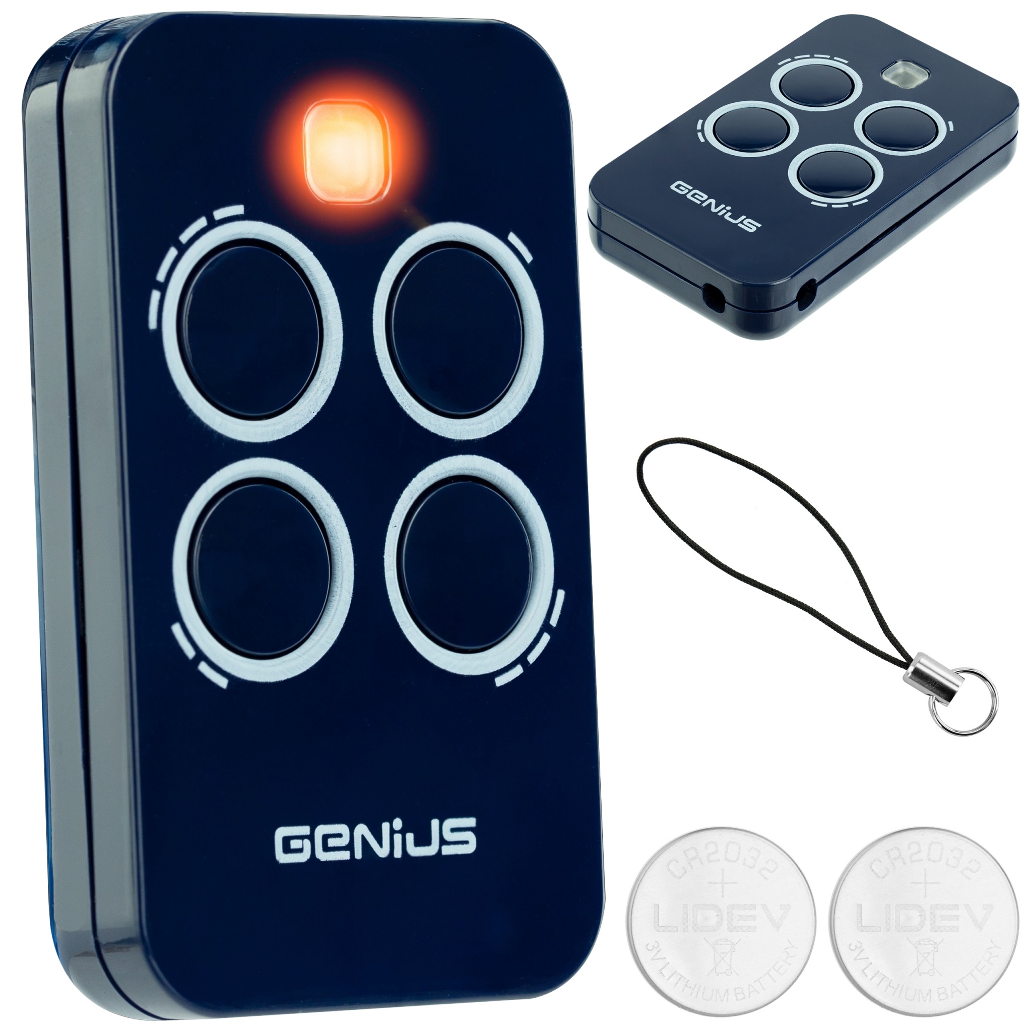 Control remoto Genius echo 4 canales para Abrepuertas de garaje Transmisor 433Mhz Merik