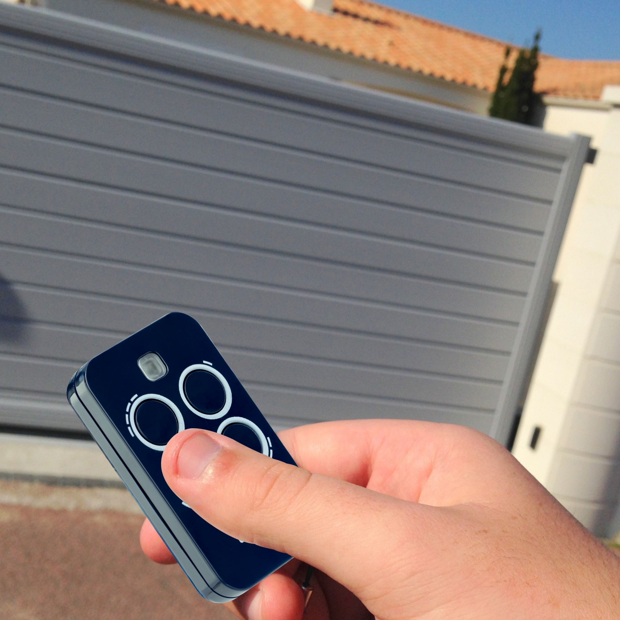 Control remoto Genius echo 4 canales para Abrepuertas de garaje Transmisor 433Mhz Merik