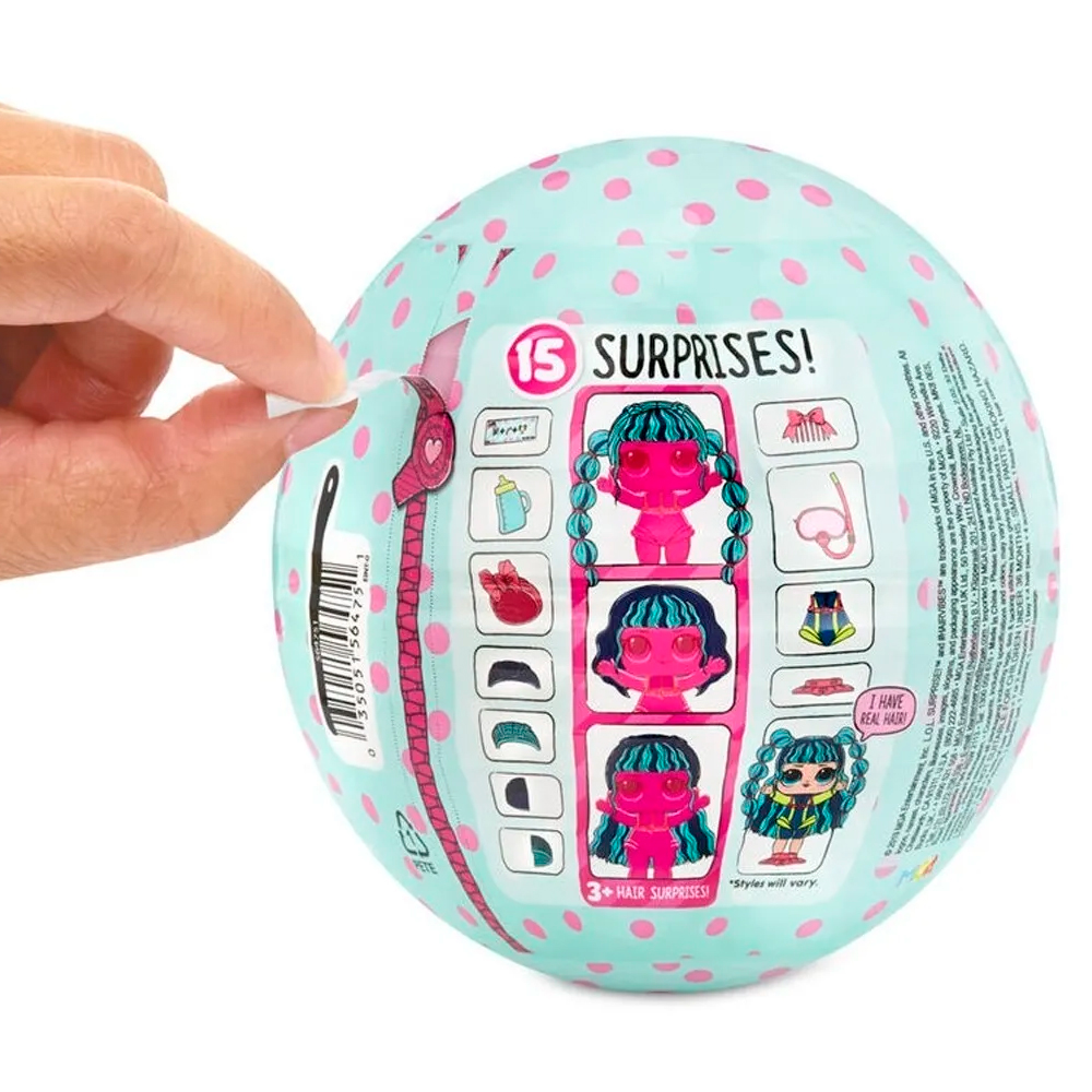 Lol Surprise! Hairvibes Y Furniture Ice Cream Pop-up 2piezas