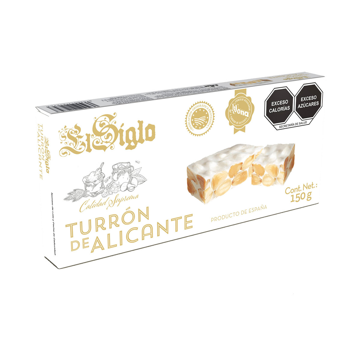 Turrón De Alicante O Turrón Duro 