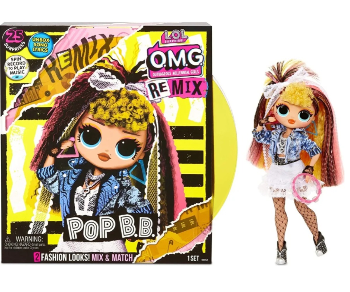 Lol Surprise Omg Remix Pop Bb 25 Sorpresas Con Vinil Mga