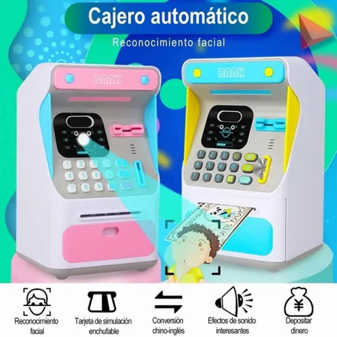 Emulación Alcancías Electrónica Cajero Automático Recargable