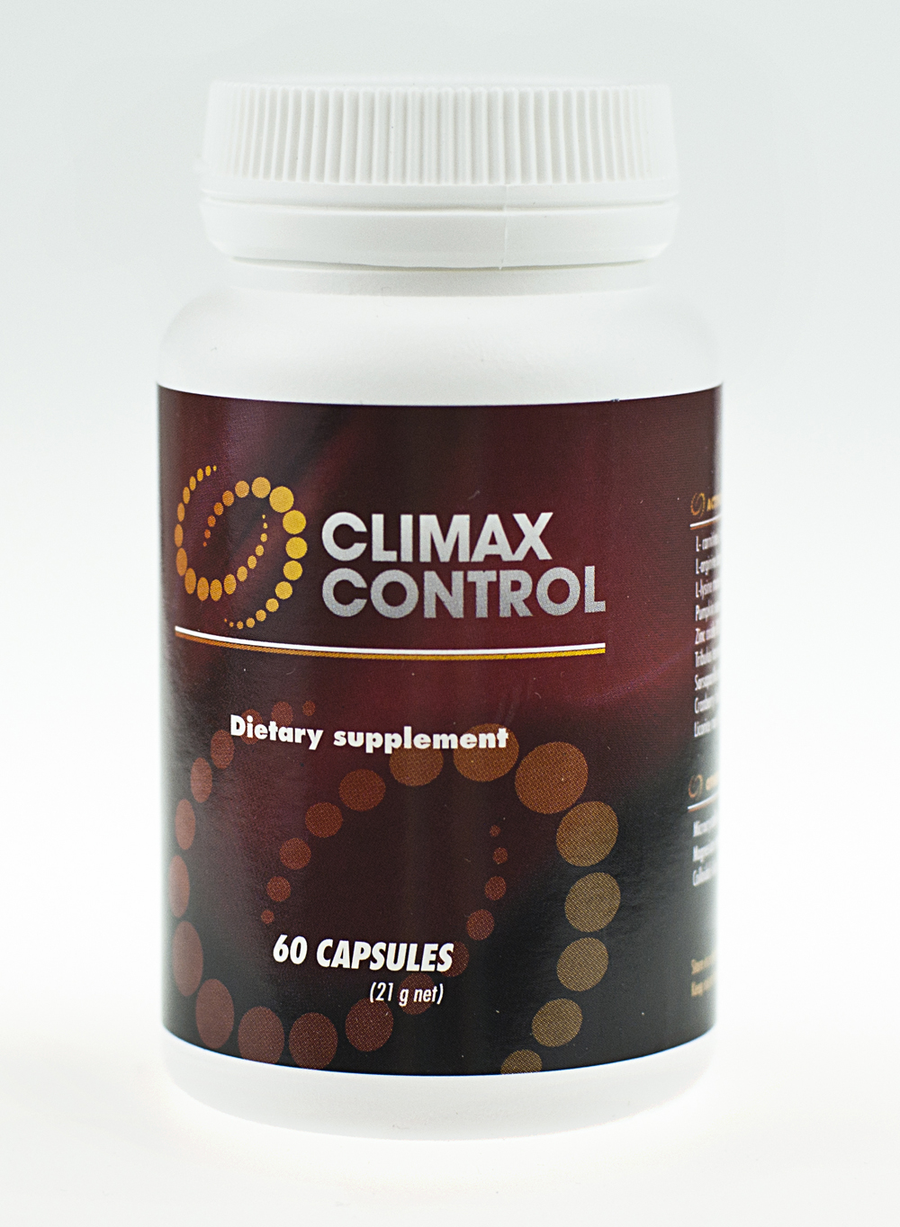 CLIMAX CONTROL CAPSULAS PARA TENER MÁS DE 30 MINUTOS DE SEXO