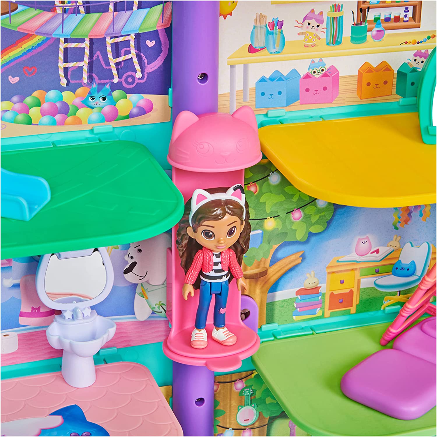 Gabbys Doll House Casa Muñecas De Gaby 3 Sonidos.