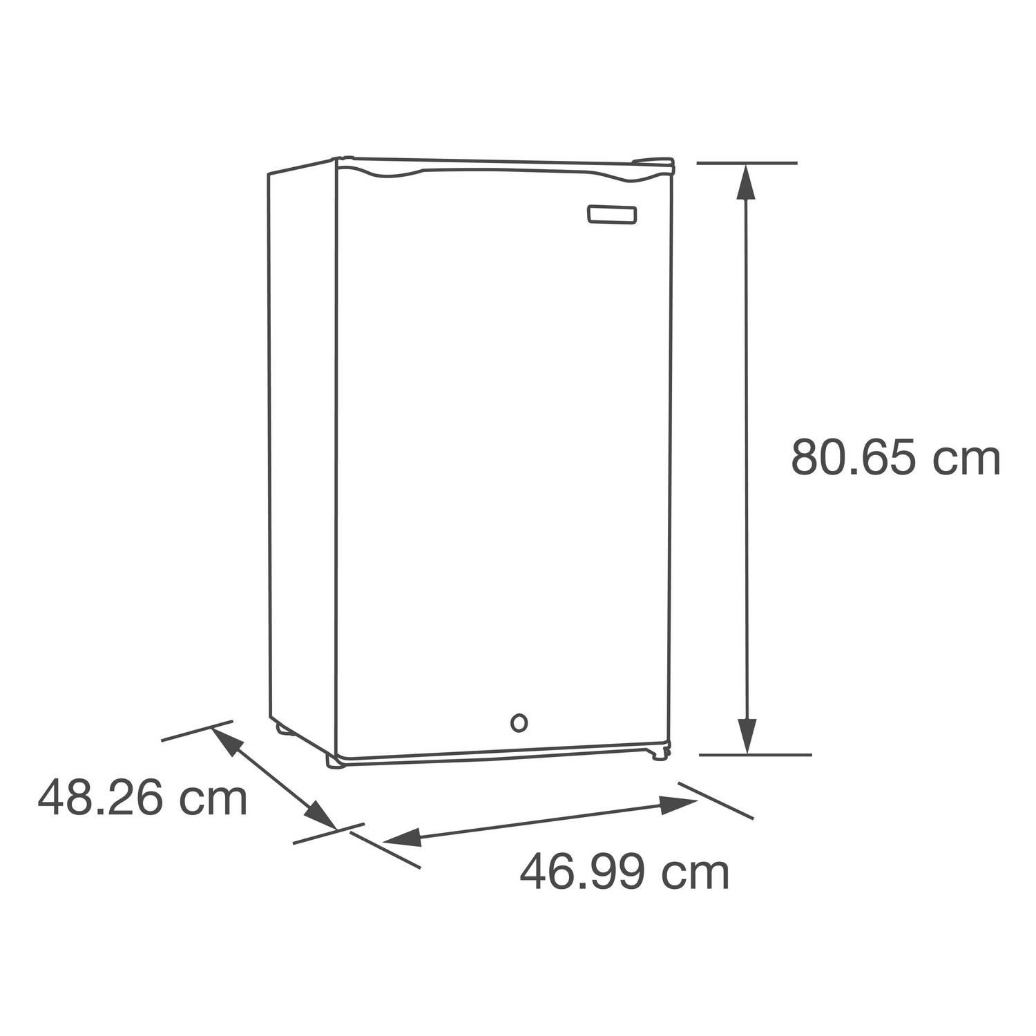 Refrigerador Igloo IRF32LCKPL Capacidad 3.2 Pies Cúbicos SMAC