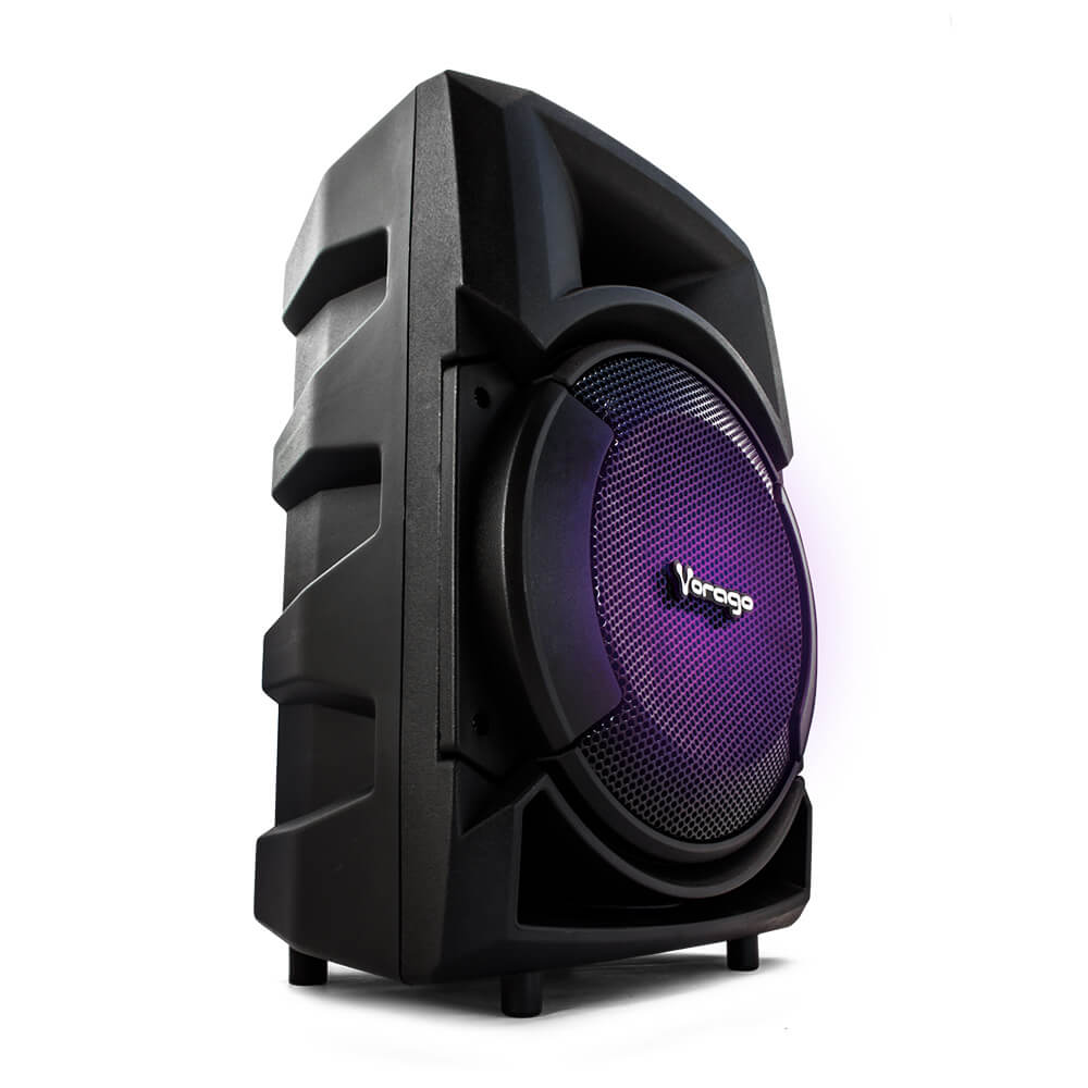 Vorago Bafle KSP-300, Bluetooth, Inalámbrico, 30W RMS, USB, Negro