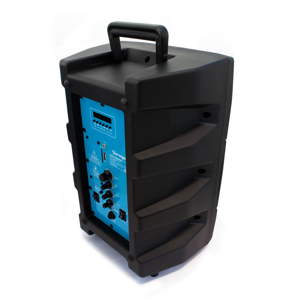 Vorago Bafle KSP-300, Bluetooth, Inalámbrico, 30W RMS, USB, Negro