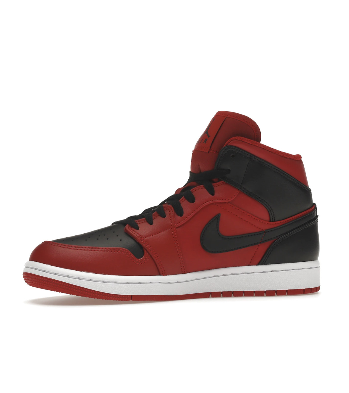 Tenis Air Jordan 1 Mid Reverse Bred originales 554724-660