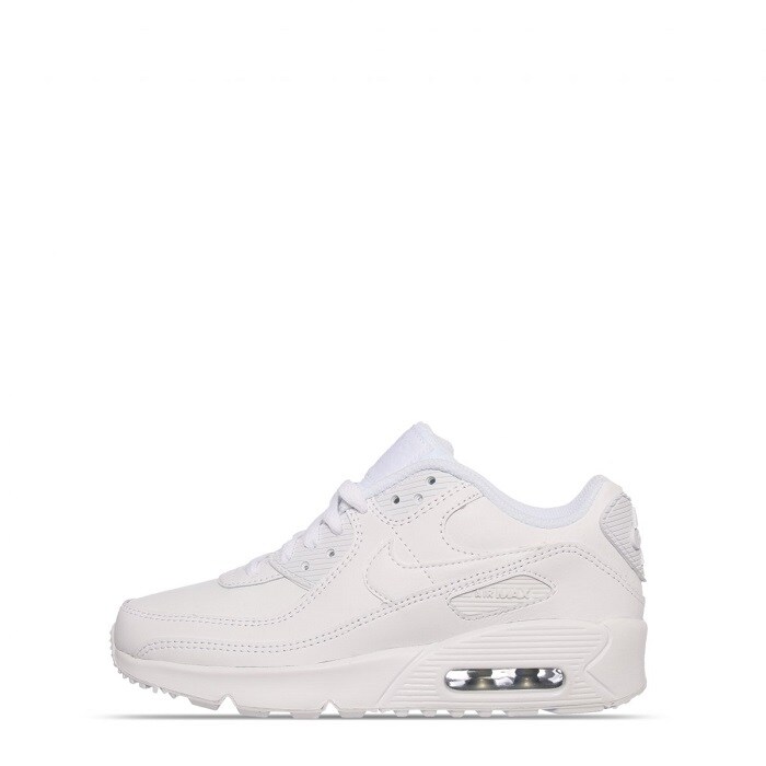 Tenis Air Max 90 GS Triple White originales CD6864-100