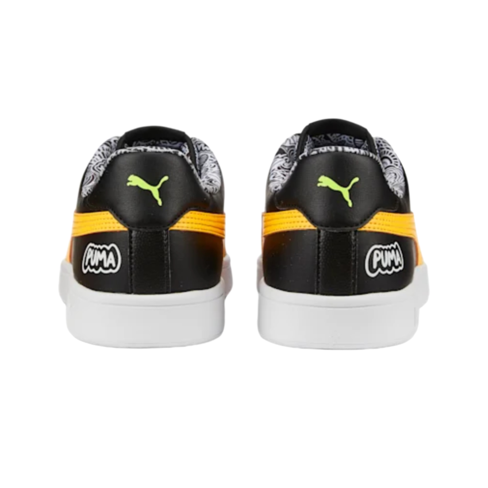 Tenis Casual Puma Smash V2 Me Happy Negro 386396 02 Original 