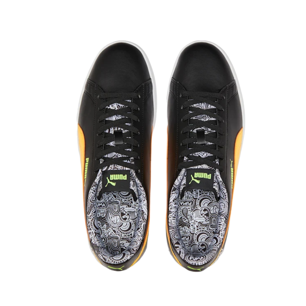 Tenis Casual Puma Smash V2 Me Happy Negro 386396 02 Original 