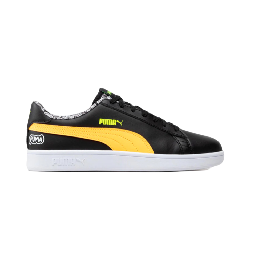 Tenis Casual Puma Smash V2 Me Happy Negro 386396 02 Original 