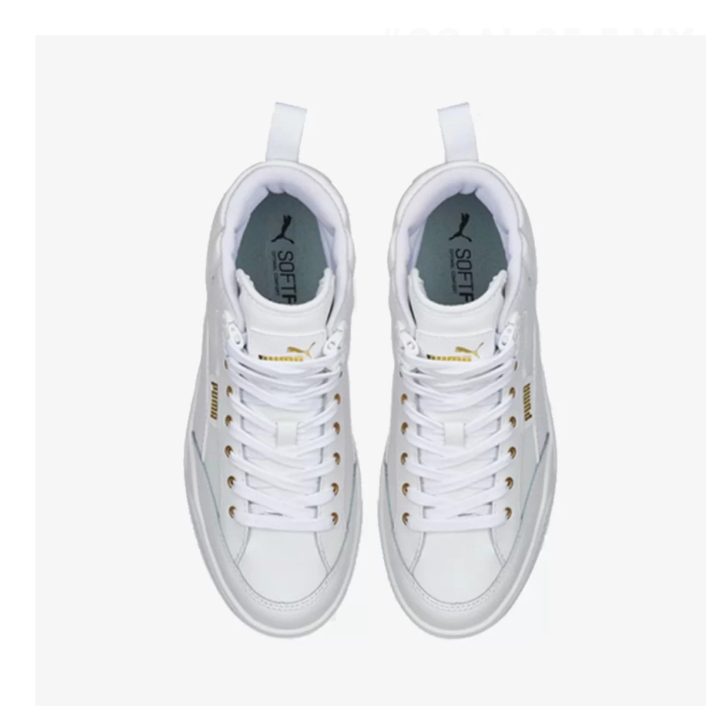 Tenis Casual Puma Karmen Mid blanco/mujer 385857 01