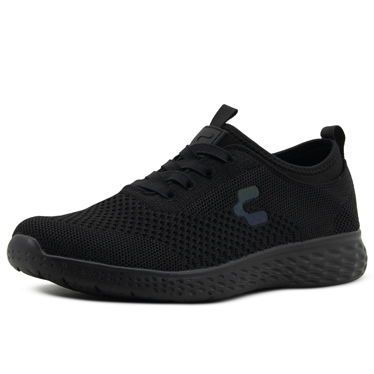 Tenis Charly Hombre Deportivo Walking Relax Ligero Negro