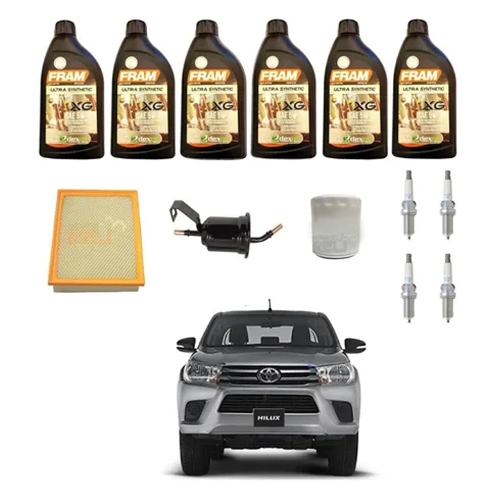 Kit Afinacion Toyota Hilux 2.7l Aceite Sintético