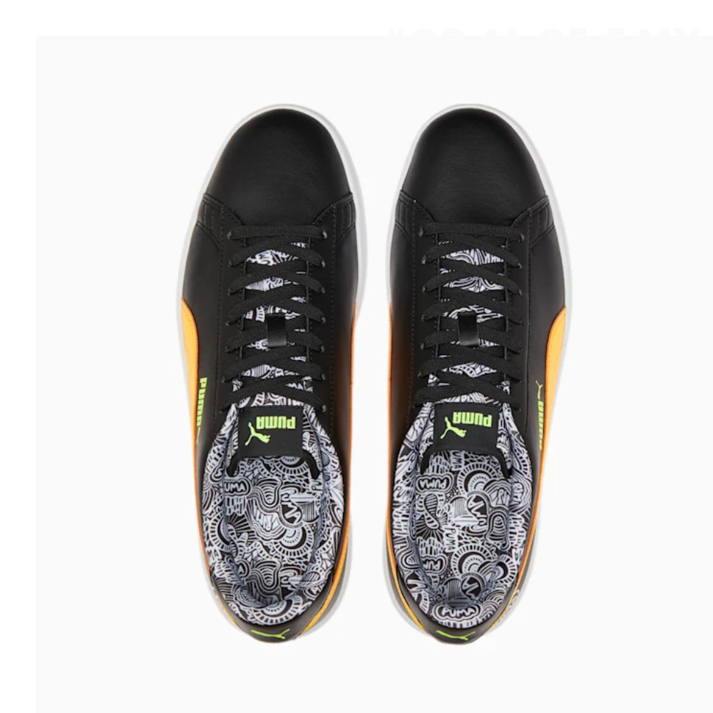 Tenis Puma Smash V2 Me Happy Negro/Hombre 386396 02